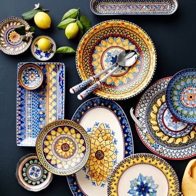 Sicily Ceramic Dinnerware Collection