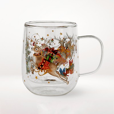 'Twas the Night Before Christmas Double-Wall Coffee Mugs