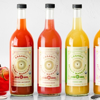 Williams Sonoma Skinny Organic Margarita Mix, Strawberry Watermelon