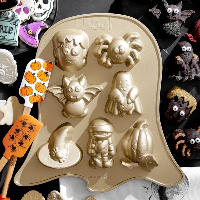 Williams Sonoma Nonstick Cast Aluminim Halloween Cakelet Pan