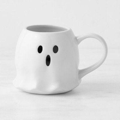 Ghost & Happy Ghost Figural Mug Set