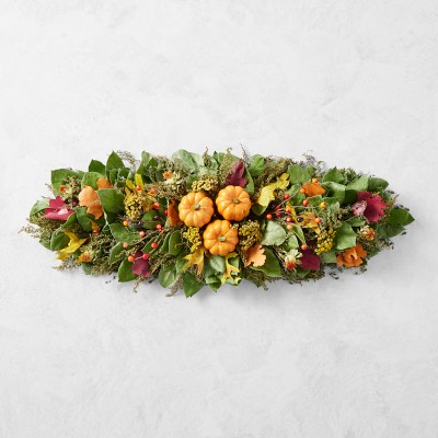 Fall Pumpkin Live Centerpiece