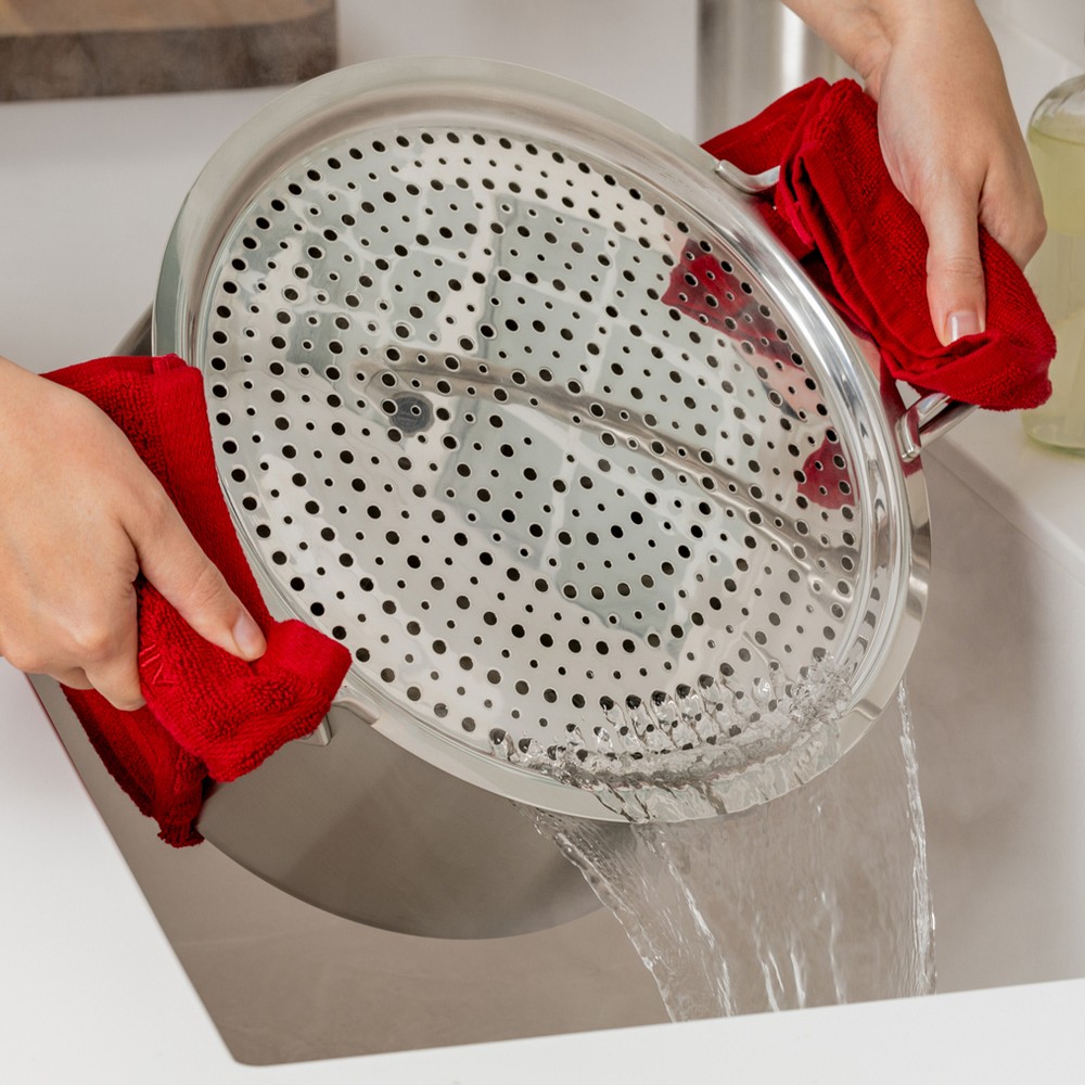 All-Clad D5® Strain and Splatter Guard