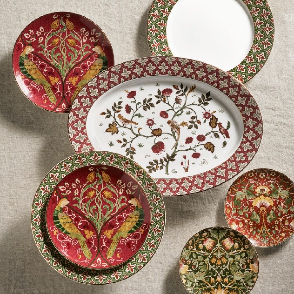 Morris & Co. x Williams Sonoma Essex Oval Platter