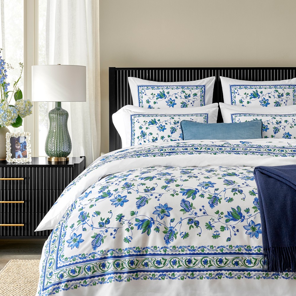 Painted Vine Duvet Cover & Shams