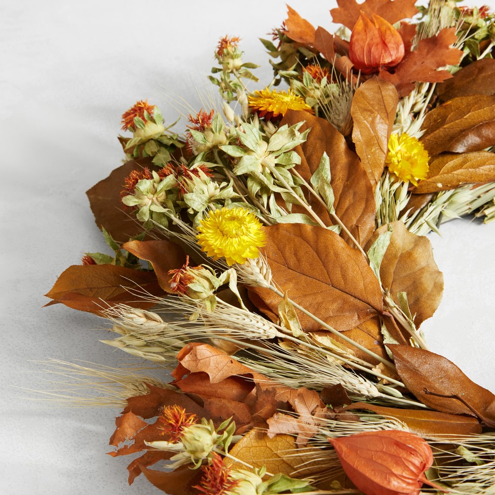 Autumn Splendor Live Wreath