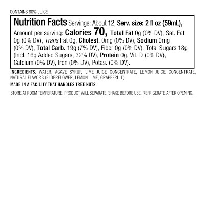 Williams Sonoma Spritz Cocktail Mix, Grapefruit Elderflower