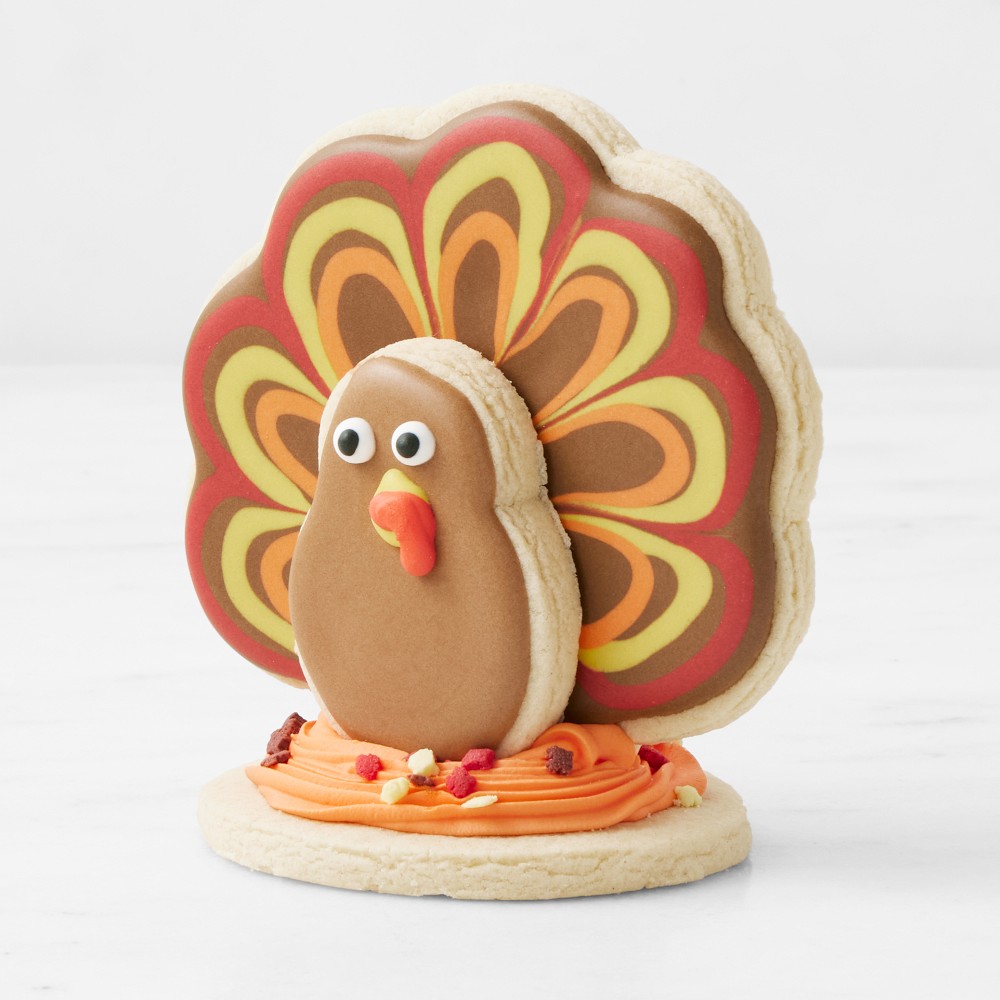 Williams Sonoma Turkey Iced Cookie