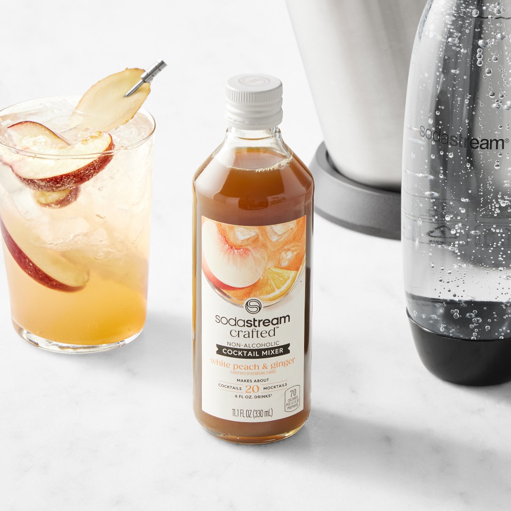 SodaStream Crafted Mixer, White Peach Ginger