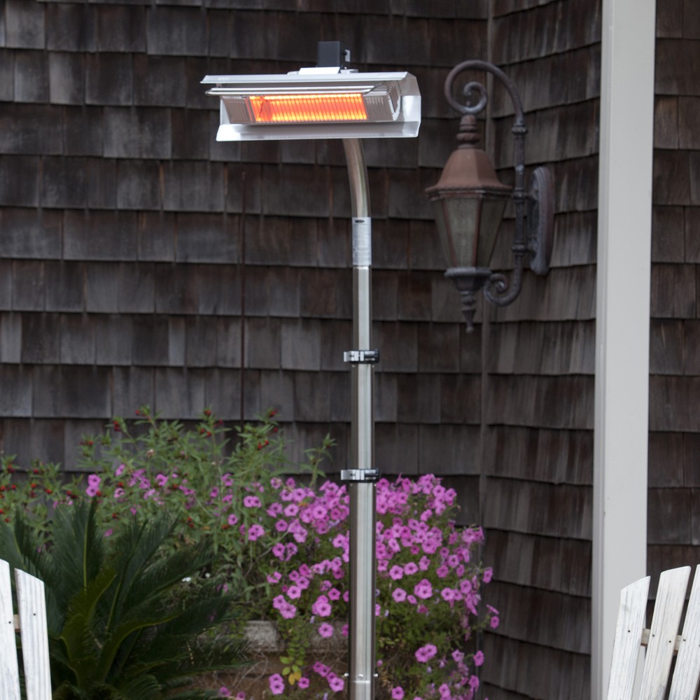Stainless Steel Pole Mounted Infrared Patio Heater (22