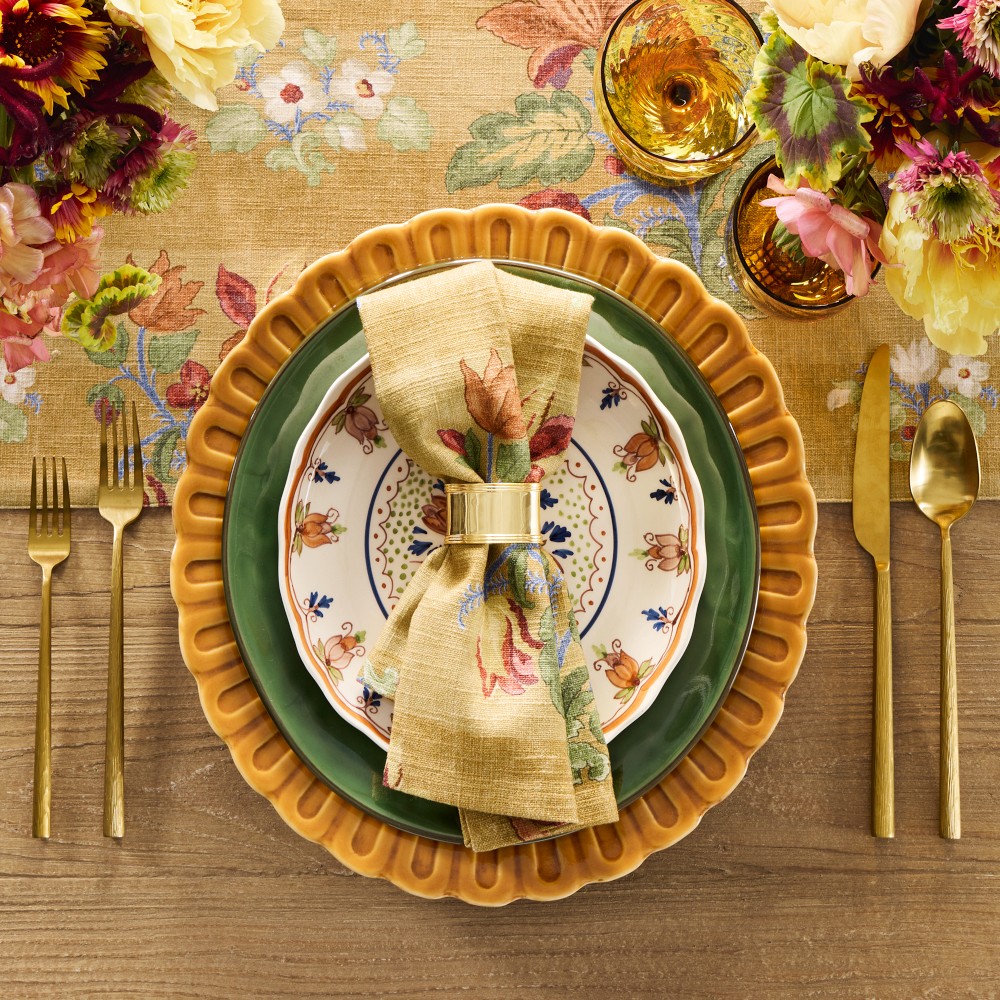 Harvest Floral Napkins, Set of 4