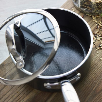GreenPan™ Premiere Max Hard Anodized Ceramic Nonstick Saucepan, 2-Qt.