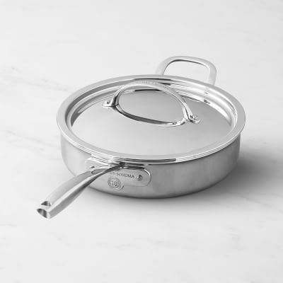 Williams Sonoma Signature Thermo-Clad™ Stainless-Steel Sauté Pan, 4 1/2-Qt