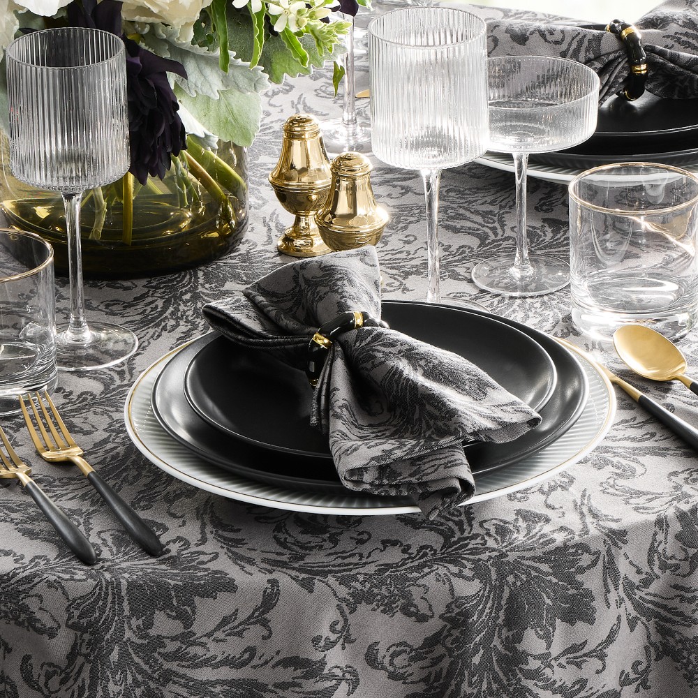 Damask Round Tablecloth