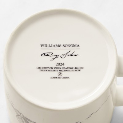 Rory Dobner x Williams Sonoma Winnie the Pooh Stuck in Snow Mug