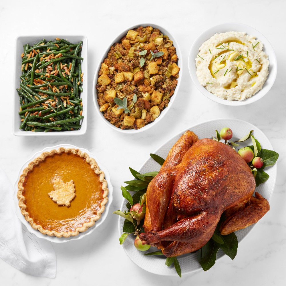 Williams Sonoma Complete Thanksgiving Free-Range Turkey Dinner, Serves 12