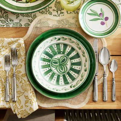 Provençal Garden Salad Plates, Set of 4