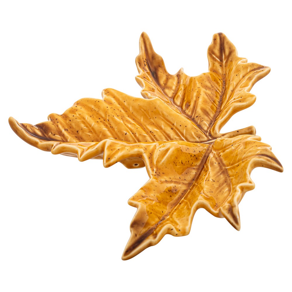Bordallo Pinheiro Gudrun Sycamore Leaf Appetizer Plates