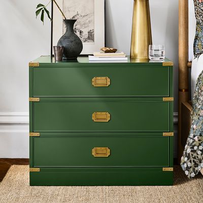 Campaign 3-Drawer Nightstand (30
