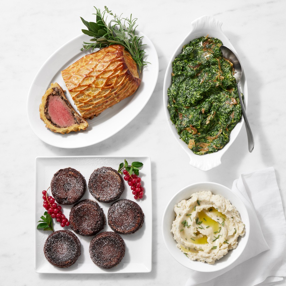 Williams Sonoma Beef Wellington Holiday Dinner, Serves 4
