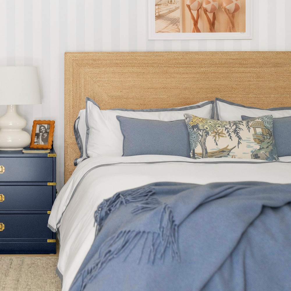 Chambers® Italian Border 300TC Sateen Duvet Cover & Shams