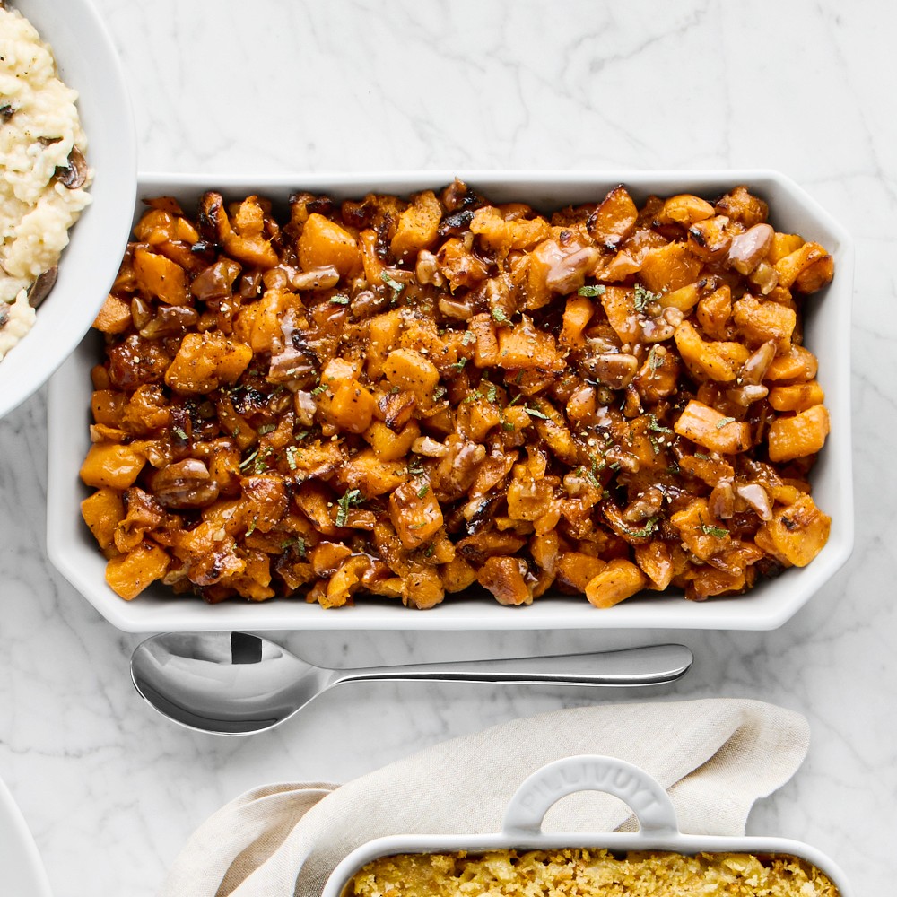 Williams Sonoma Maple Pecan Butternut Squash, Set of 2