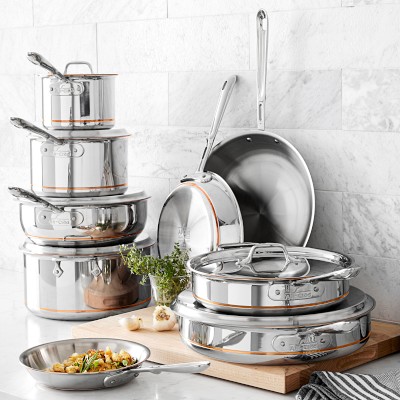 All-Clad Copper Core 25-Piece Cookware Set