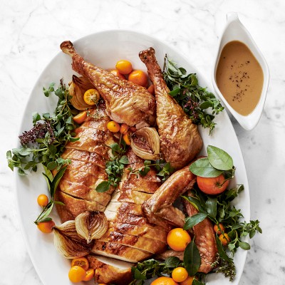 Willie Bird Fresh Free-Range Pre-Brined Organic Spatchcock Turkey