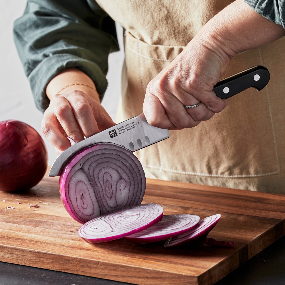 Zwilling Pro Hollow-Edge Santoku Knife, 5 1/2