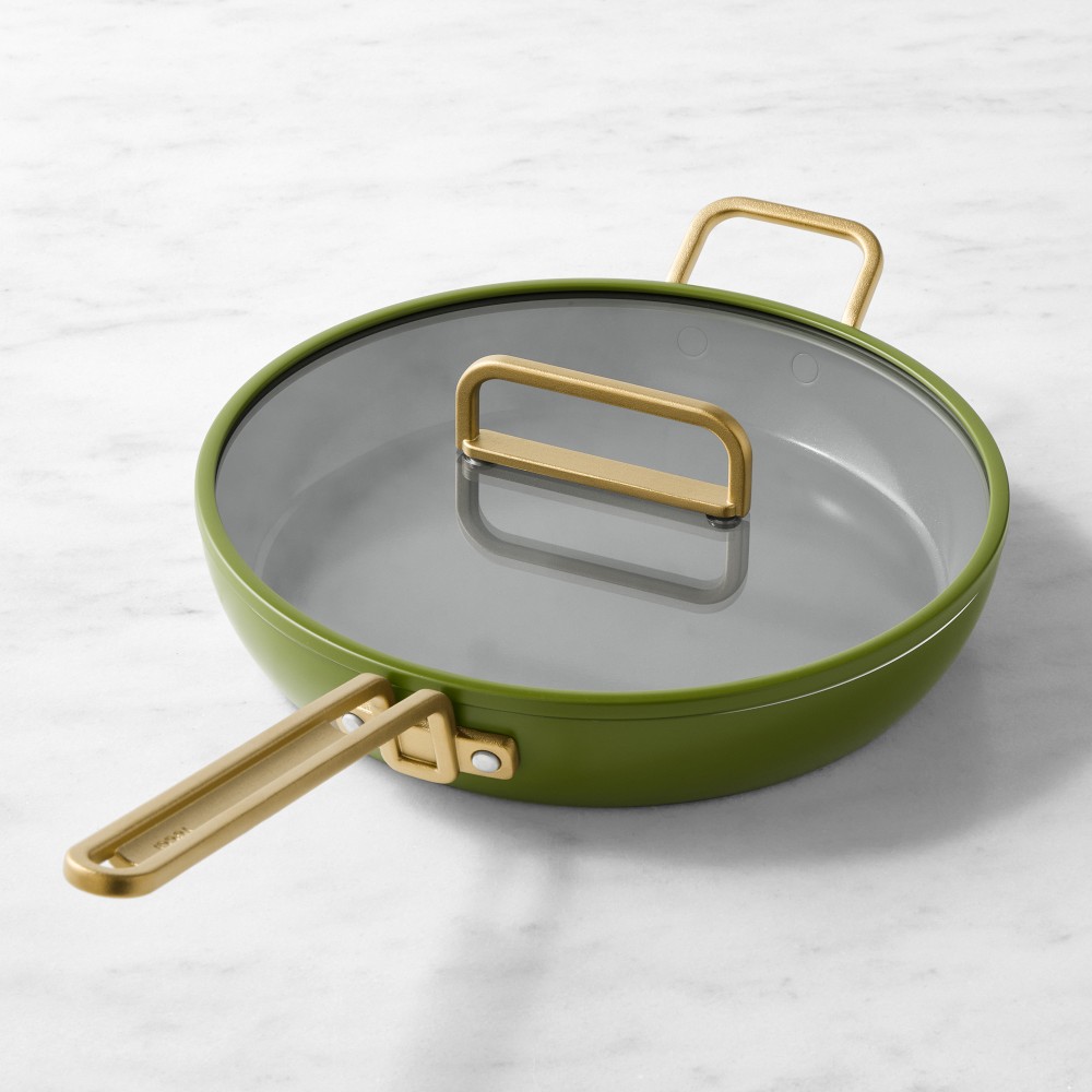 GreenPan™ Stanley Tucci™ Ceramic Nonstick Covered Fry Pan, 12