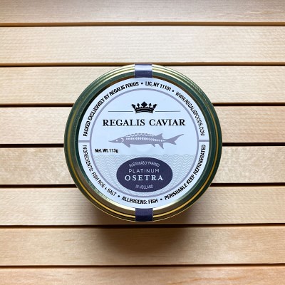 Regalis Platinum Osetra Caviar, 4-oz
