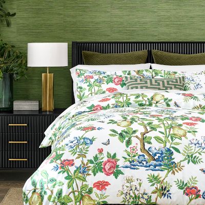 Scalamandré x Williams Sonoma Home Shantung Duvet Cover & Shams