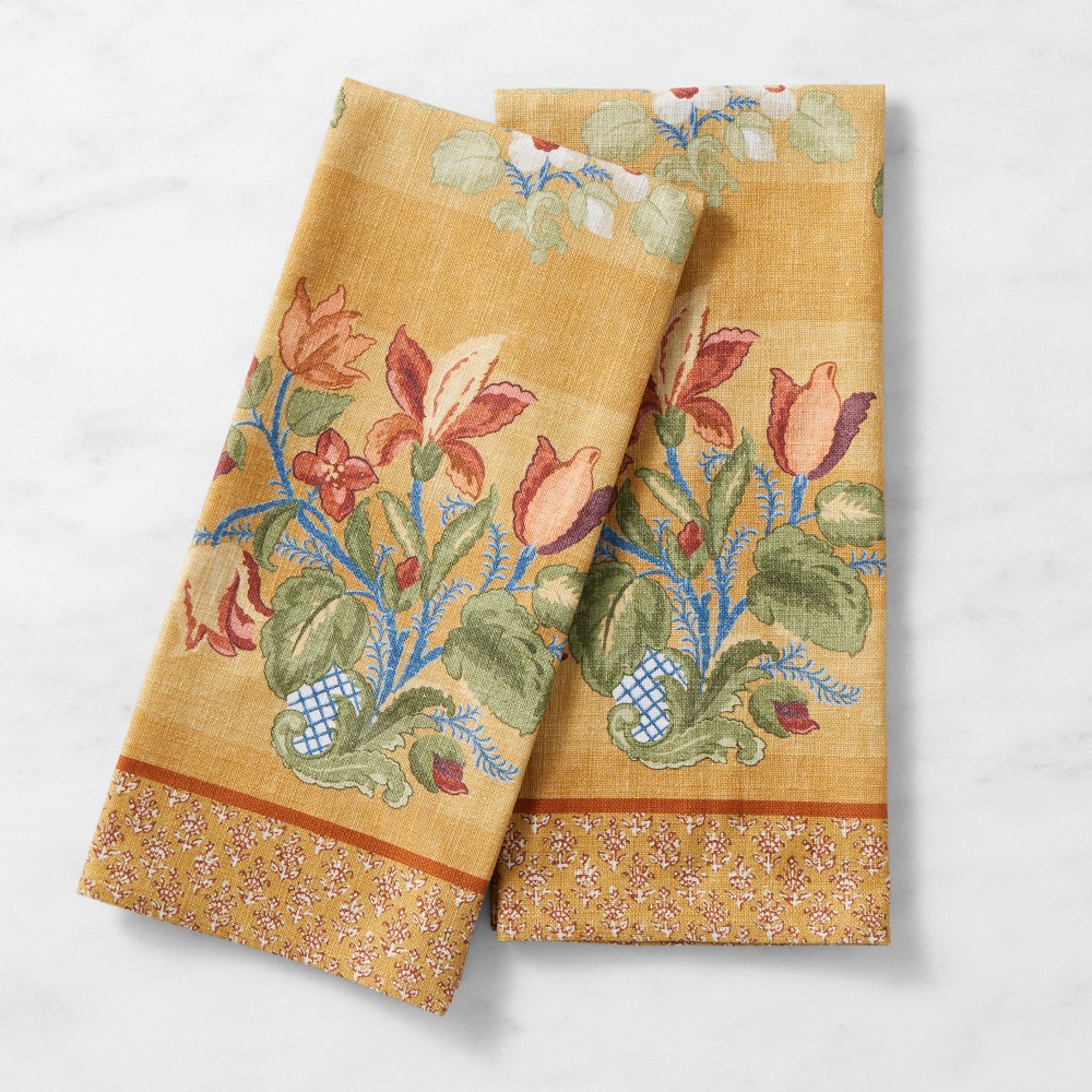 Harvest Floral Towels, Set of 2