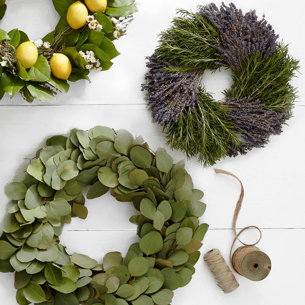 Rosemary & Lavender Live Wreath, 14