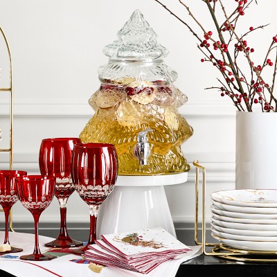 Figural Tree Beverage Dispenser