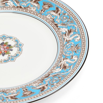 Florentine Turquoise Salad Plate