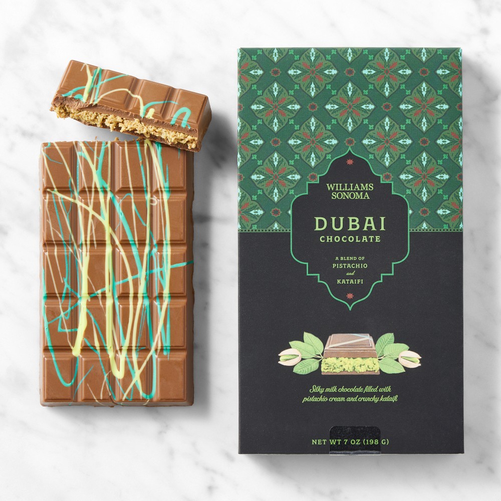 Williams Sonoma Dubai Chocolate Bar