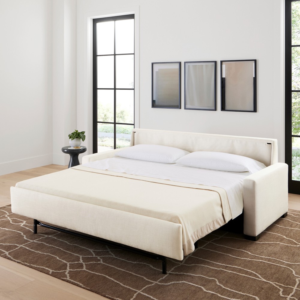Ghent Square Arm Ultimate Sleeper Sofa (53
