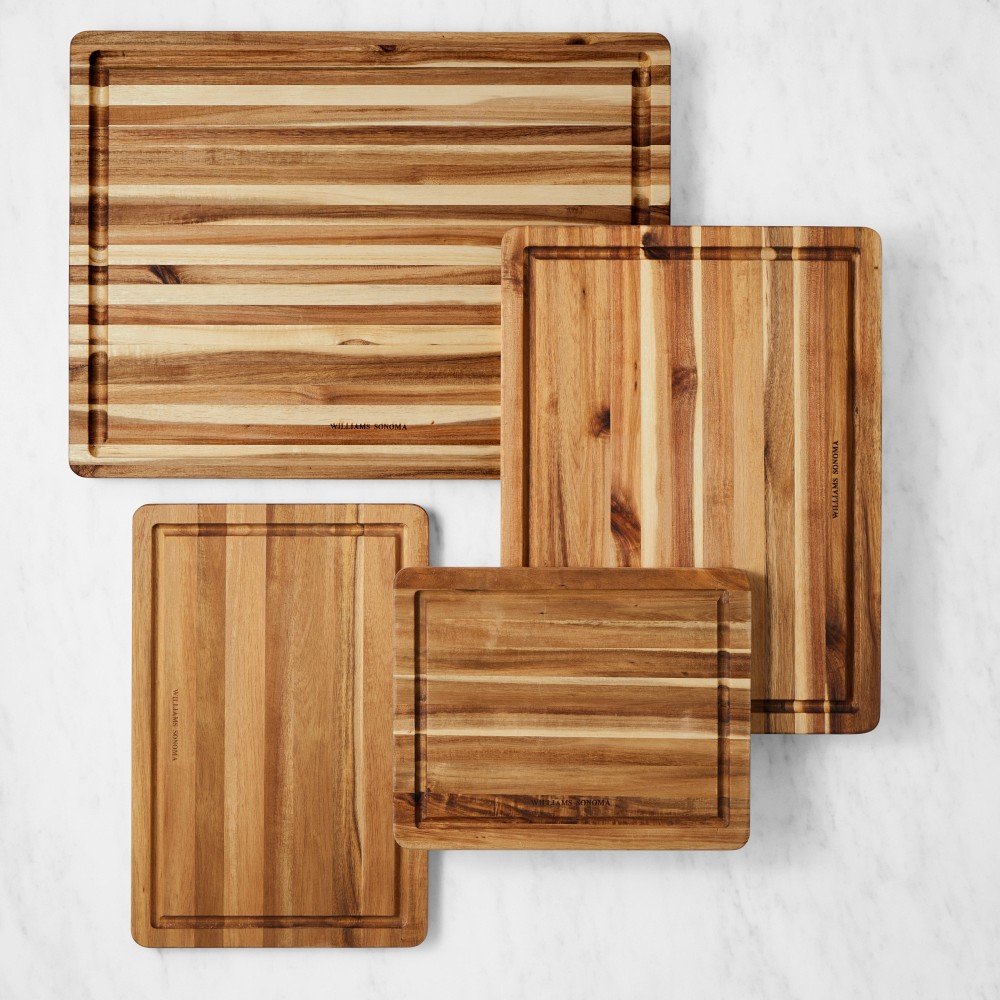 Williams Sonoma Edge-Grain Cutting & Carving Board, Acacia