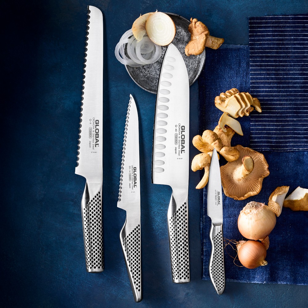 Global Classic Essential Knives, Set of 4