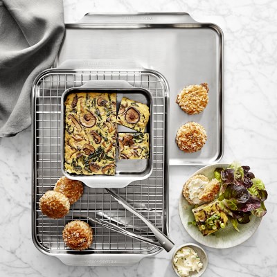 Williams Sonoma Signature Thermo-Clad™ Stainless Steel Ovenware, Set of 4