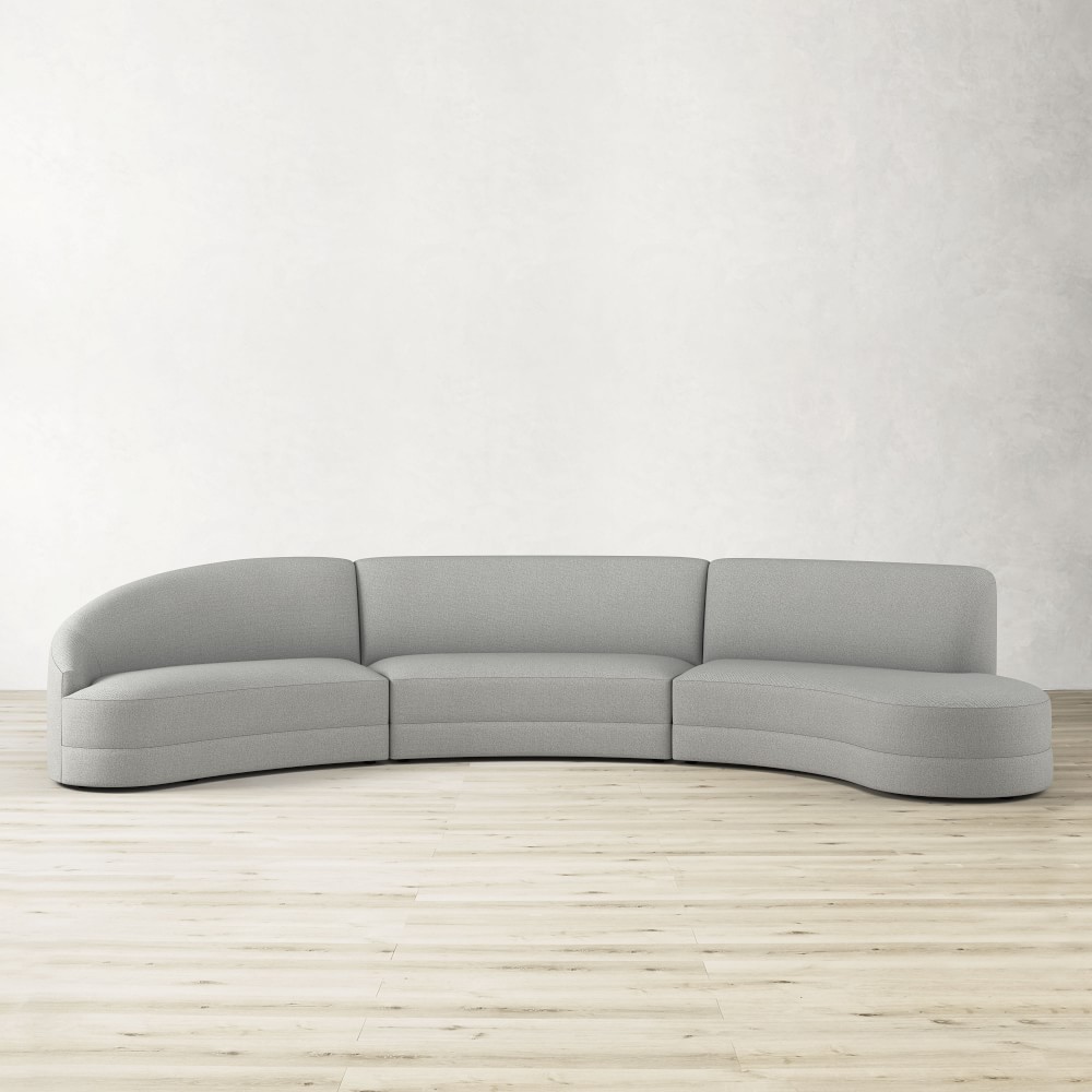 Capri 3-Piece Bumper Sectional (169