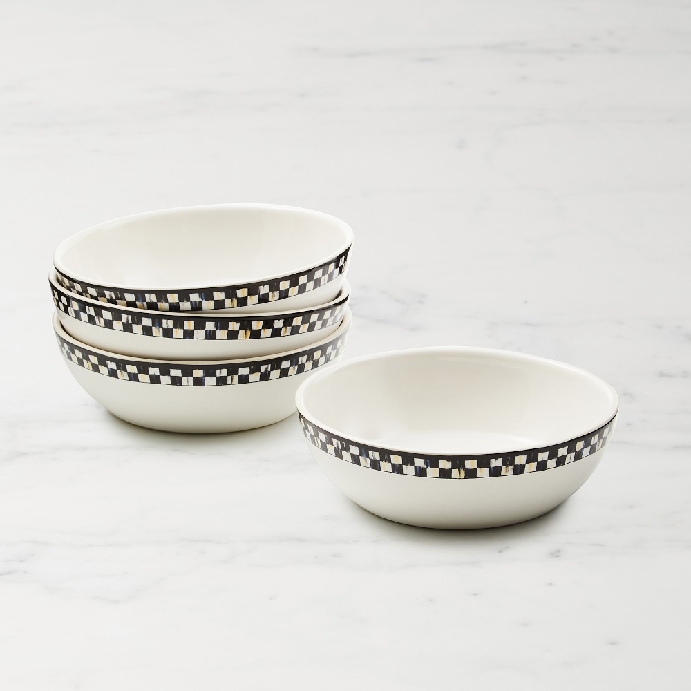 MacKenzie-Childs Everyday Stoneware Bowls, Set of 4