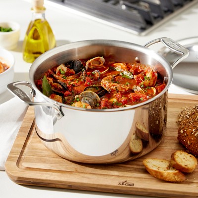 All-Clad G5™ Graphite Core Stainless-Steel Stock Pot, 8-Qt.