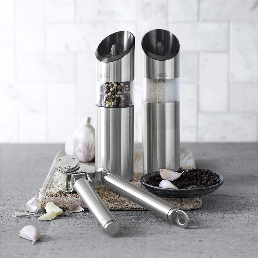 Trudeau Graviti Electric Salt & Pepper Mills Set, 7