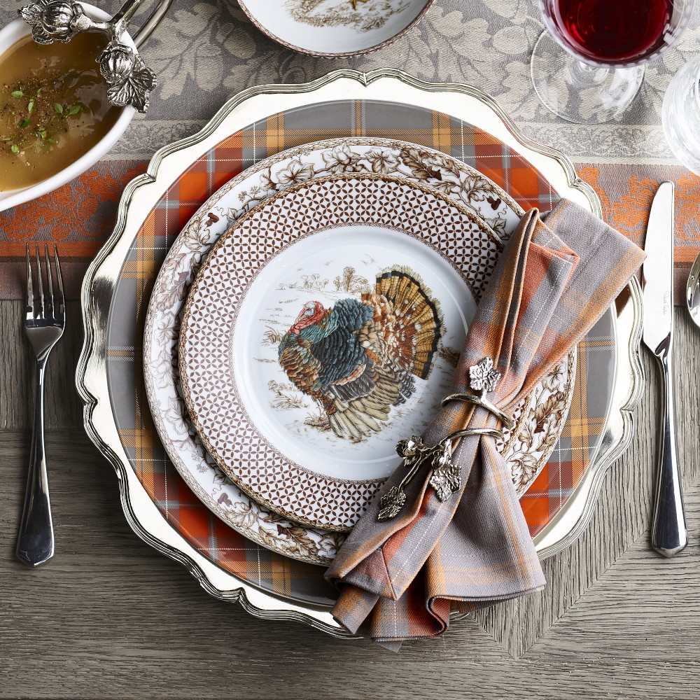 Plymouth Gate Salad Plates, Set of 4