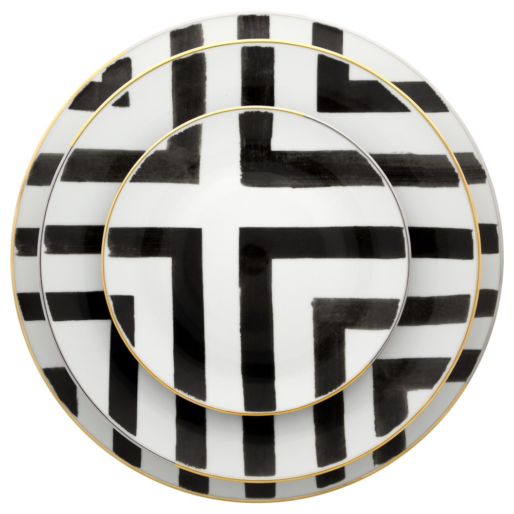 Christian Lacroix Sol Y Sombra Salad Plates, Set of 4
