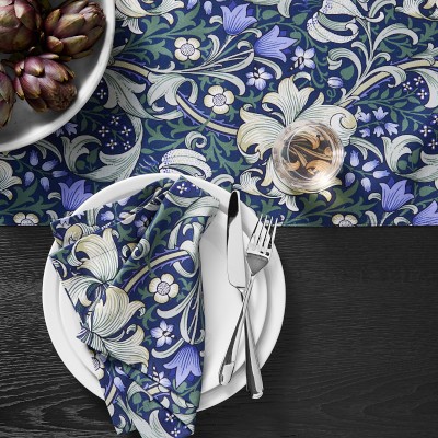 Morris & Co. x Williams Sonoma Golden Lily Table Runner