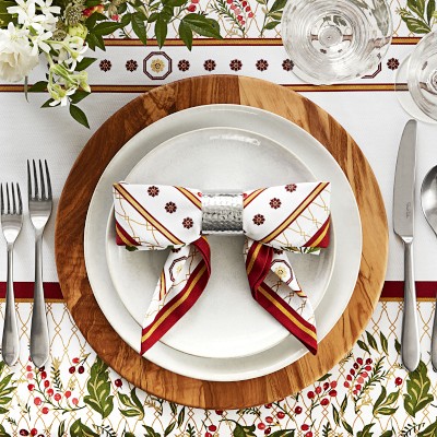Noel Floral Napkins, Set of 4