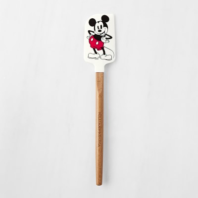 Mickey Mouse Silicone Wood Spatula, Medium